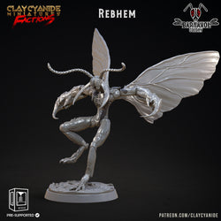 3D Printed Clay Cyanide Colony of Barnakol Tribes Factions Ragnarok D&D (Online Only)