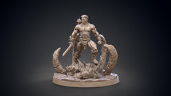 3D Printed Clay Cyanide Conan Hyborean Age Ragnarok D&D (Online Only)