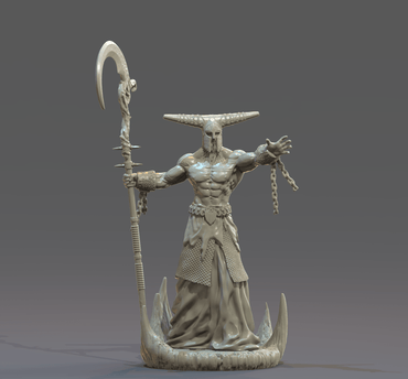 3D Printed Clay Cyanide Cronos Greek Myth Gods and Goddesses Ragnarok D&D (Online Only)