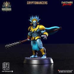 3D Printed Clay Cyanide Cryptmancers Mortisbane Revenants 28 32 mm D&D (Online Only)