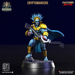 3D Printed Clay Cyanide Cryptmancers Mortisbane Revenants 28 32 mm D&D (Online Only)