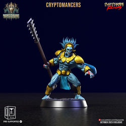 3D Printed Clay Cyanide Cryptmancers Mortisbane Revenants 28 32 mm D&D (Online Only)