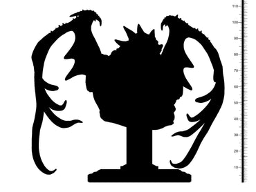 3D Printed Clay Cyanide Cthulhu Bust Great Old Gods Ragnarok D&D (Online Only)