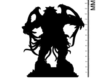3D Printed Clay Cyanide Cthulhu Great Old Gods Ragnarok D&D (Online Only)