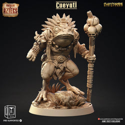 3D Printed Clay Cyanide Cueyatl Set Pantheon of Aztecs Ragnarok D&D (Online Only)