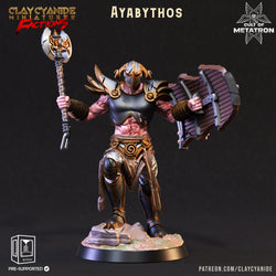 3D Printed Clay Cyanide Cult of Metatron Tribes Factions Ragnarok D&D (Online Only)
