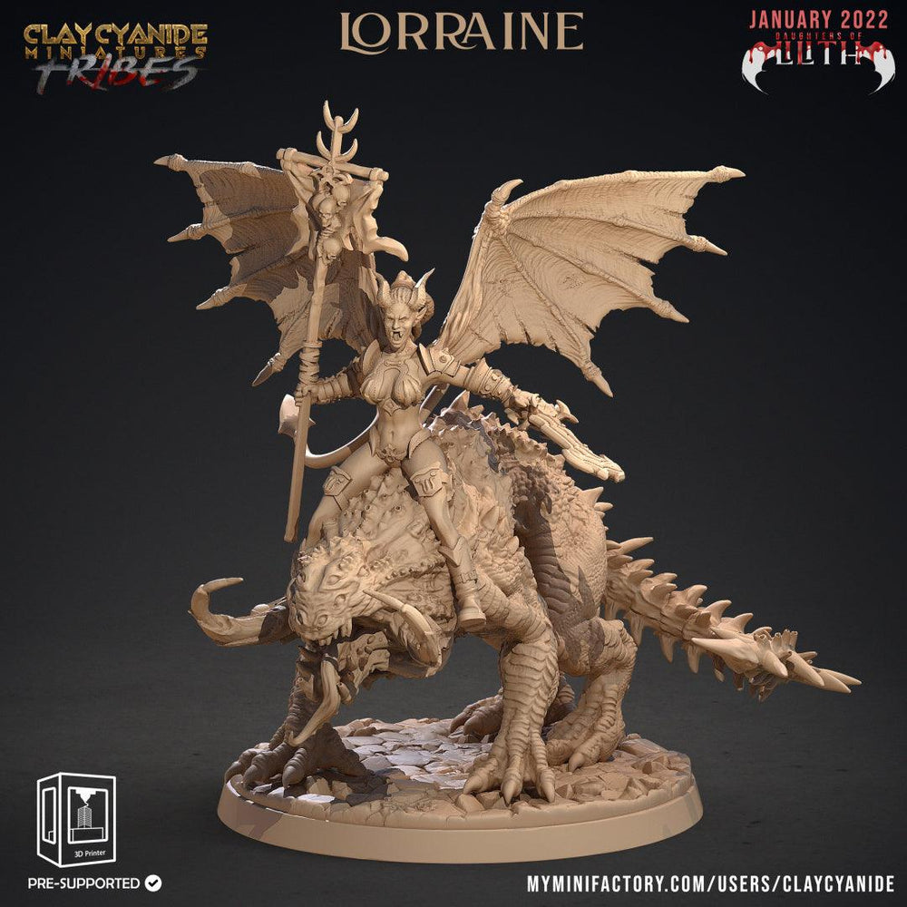 3D Printed Clay Cyanide Daughters of Lilith Tribes Factions Ragnarok D&D (Online Only)