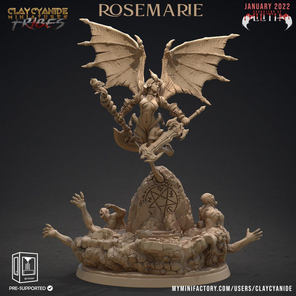 3D Printed Clay Cyanide Daughters of Lilith Tribes Factions Ragnarok D&D (Online Only)
