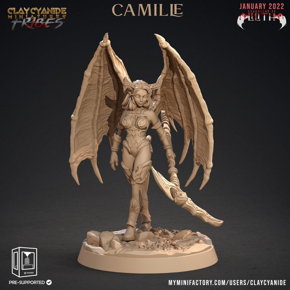 3D Printed Clay Cyanide Daughters of Lilith Tribes Factions Ragnarok D&D (Online Only)