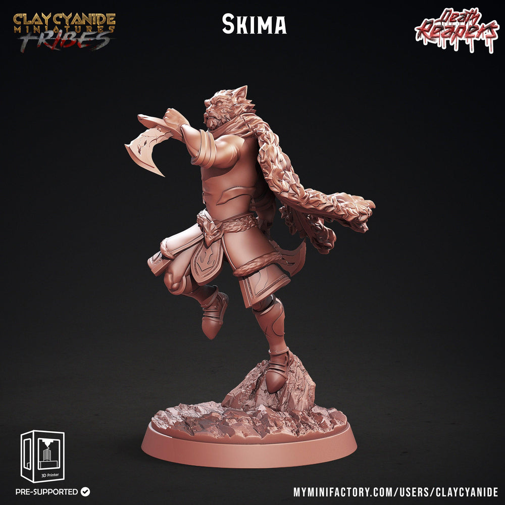 3D Printed Clay Cyanide Death Reapers Factions Tribes Ragnarok D&D (Online Only)
