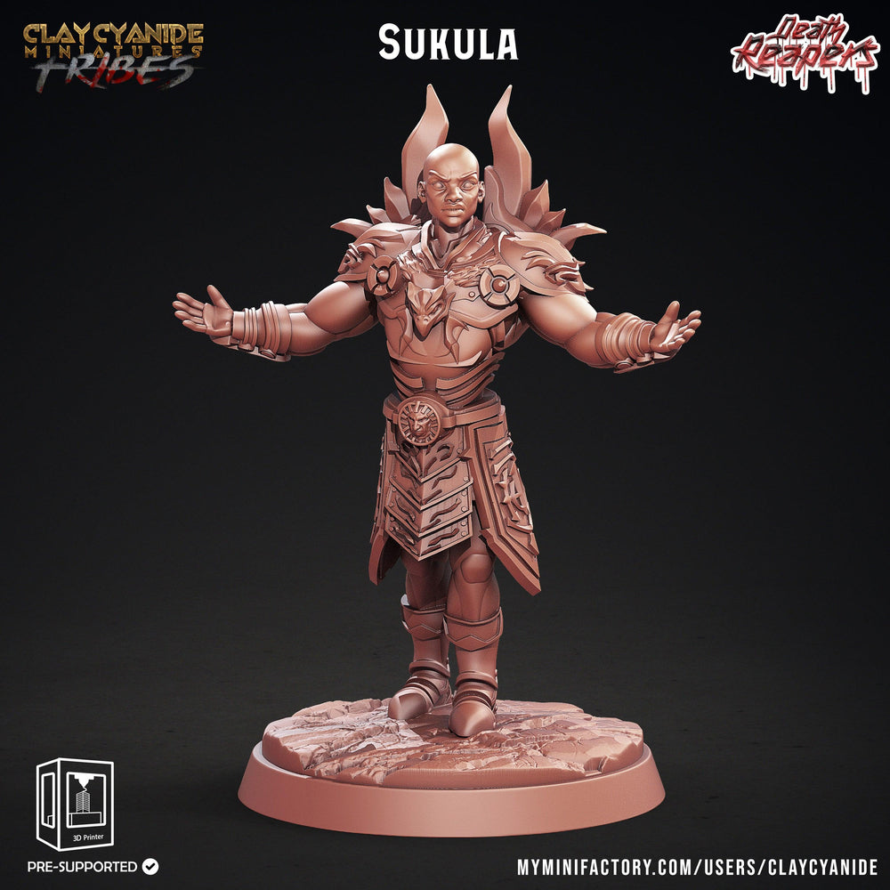 3D Printed Clay Cyanide Death Reapers Factions Tribes Ragnarok D&D (Online Only)