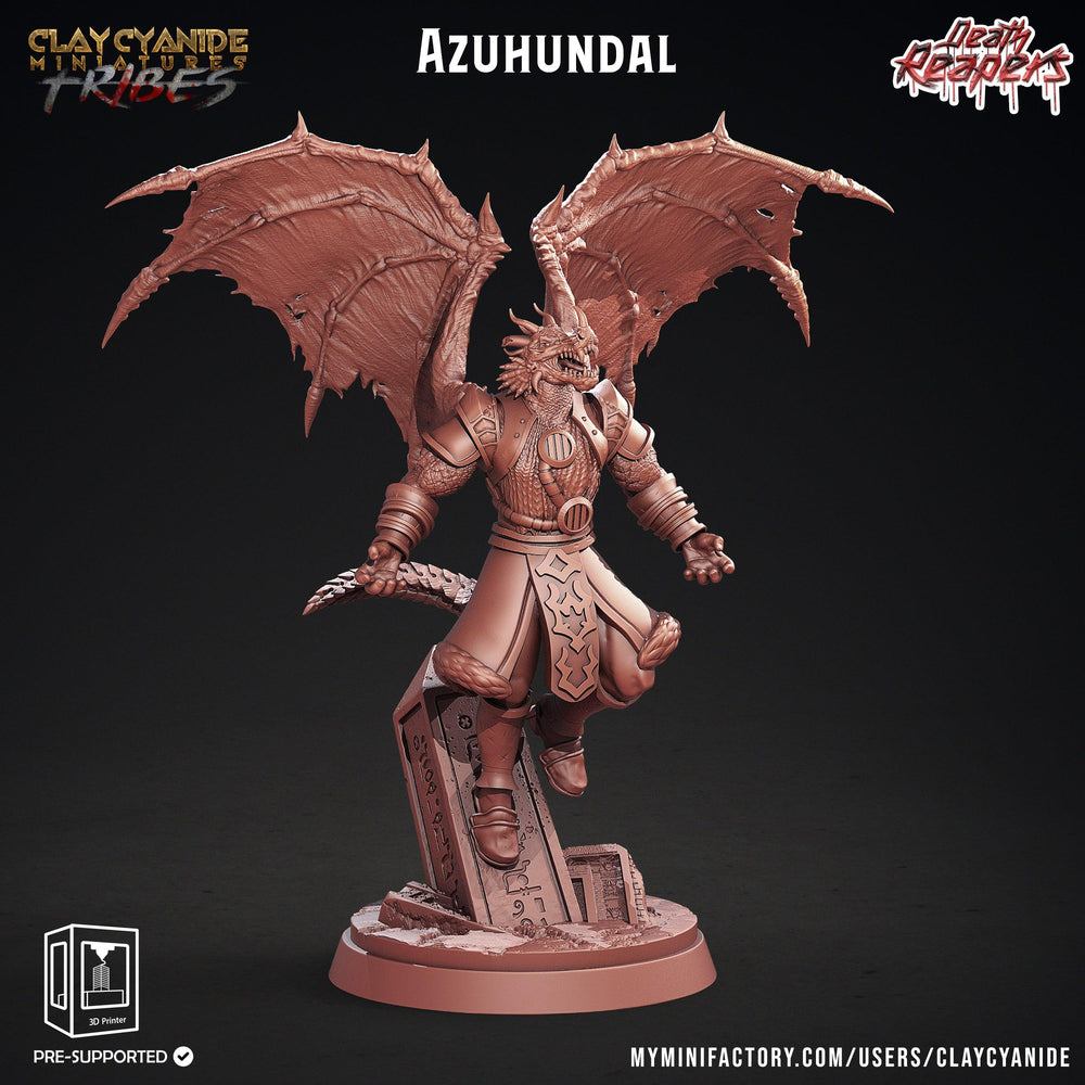 3D Printed Clay Cyanide Death Reapers Factions Tribes Ragnarok D&D (Online Only)