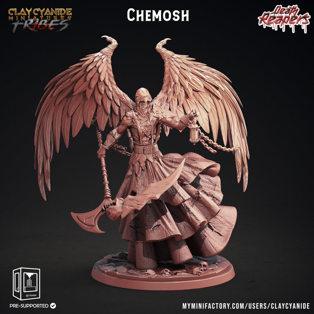 3D Printed Clay Cyanide Death Reapers Factions Tribes Ragnarok D&D (Online Only)