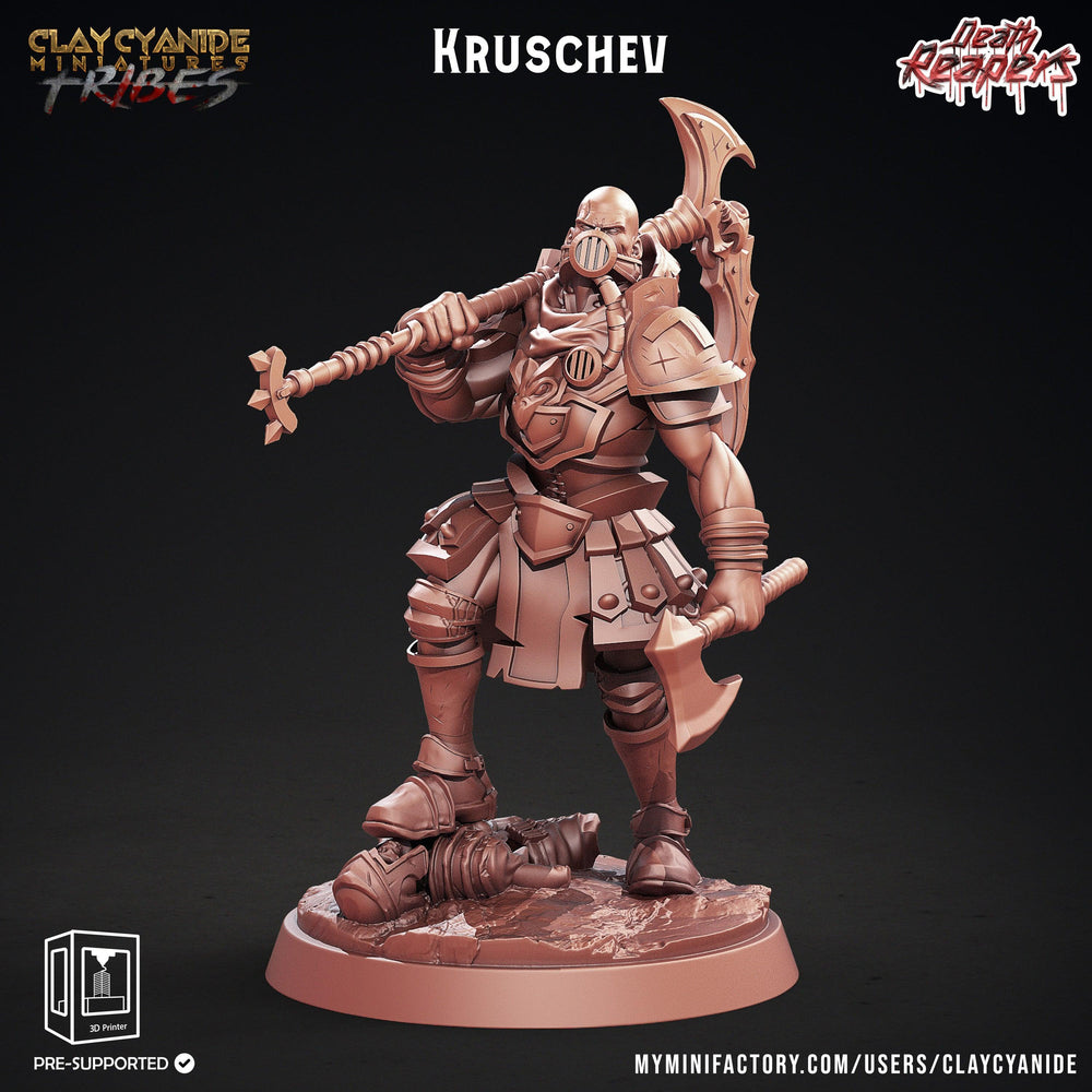 3D Printed Clay Cyanide Death Reapers Factions Tribes Ragnarok D&D (Online Only)