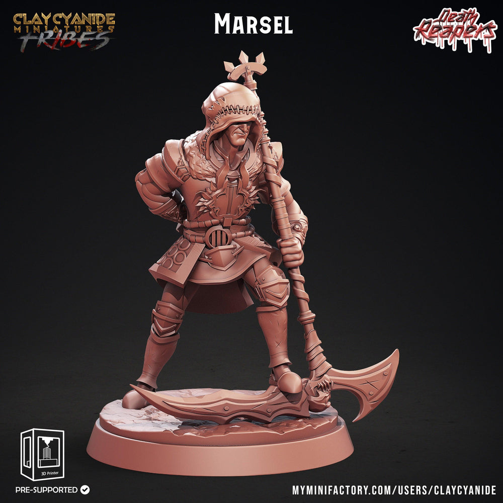 3D Printed Clay Cyanide Death Reapers Factions Tribes Ragnarok D&D (Online Only)