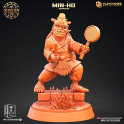 3D Printed Clay Cyanide Dokkaebi Warriors Korean Mythology Ragnarok D&D (Online Only)