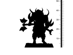 3D Printed Clay Cyanide Dreadblood Maulers Factions 28 32 mm D&D (Online Only)
