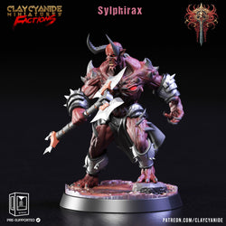 3D Printed Clay Cyanide Dreadblood Maulers Factions 28 32 mm D&D (Online Only)