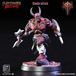 3D Printed Clay Cyanide Dreadblood Maulers Factions 28 32 mm D&D (Online Only)