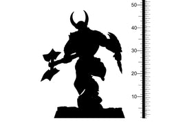 3D Printed Clay Cyanide Dreadblood Maulers Factions 28 32 mm D&D (Online Only)