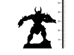 3D Printed Clay Cyanide Dreadblood Maulers Factions 28 32 mm D&D (Online Only)