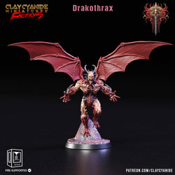 3D Printed Clay Cyanide Dreadblood Maulers Factions 28 32 mm D&D (Online Only)