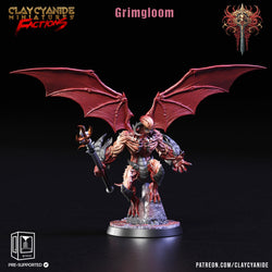 3D Printed Clay Cyanide Dreadblood Maulers Factions 28 32 mm D&D (Online Only)