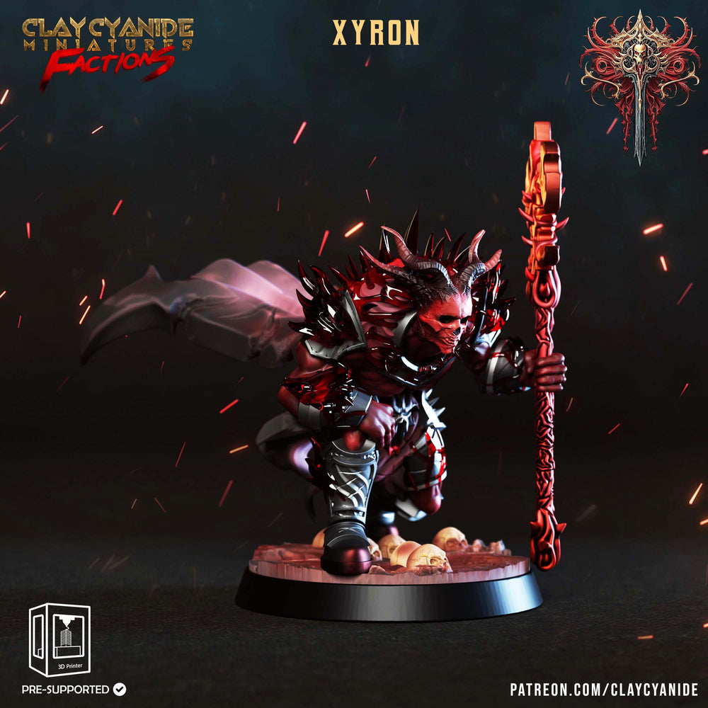 3D Printed Clay Cyanide Dreadbloods Factions Tribes 28 32 mm D&D (Online Only)