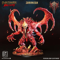 3D Printed Clay Cyanide Dreadbloods Factions Tribes 28 32 mm D&D (Online Only)