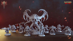 3D Printed Clay Cyanide Dreadbloods Factions Tribes 28 32 mm D&D (Online Only)