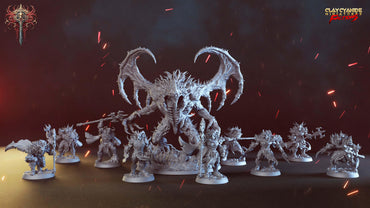 3D Printed Clay Cyanide Dreadbloods Factions Tribes 28 32 mm D&D (Online Only)