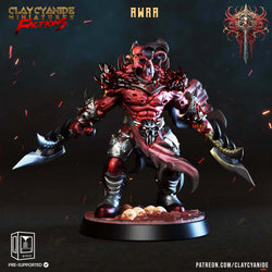 3D Printed Clay Cyanide Dreadbloods Factions Tribes 28 32 mm D&D (Online Only)