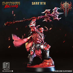 3D Printed Clay Cyanide Dreadbloods Factions Tribes 28 32 mm D&D (Online Only)