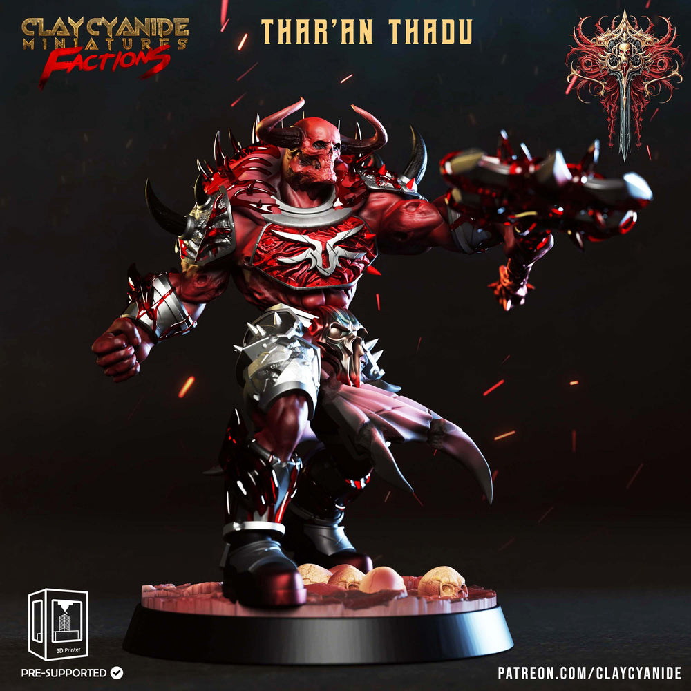 3D Printed Clay Cyanide Dreadbloods Factions Tribes 28 32 mm D&D (Online Only)
