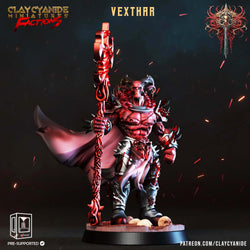 3D Printed Clay Cyanide Dreadbloods Factions Tribes 28 32 mm D&D (Online Only)
