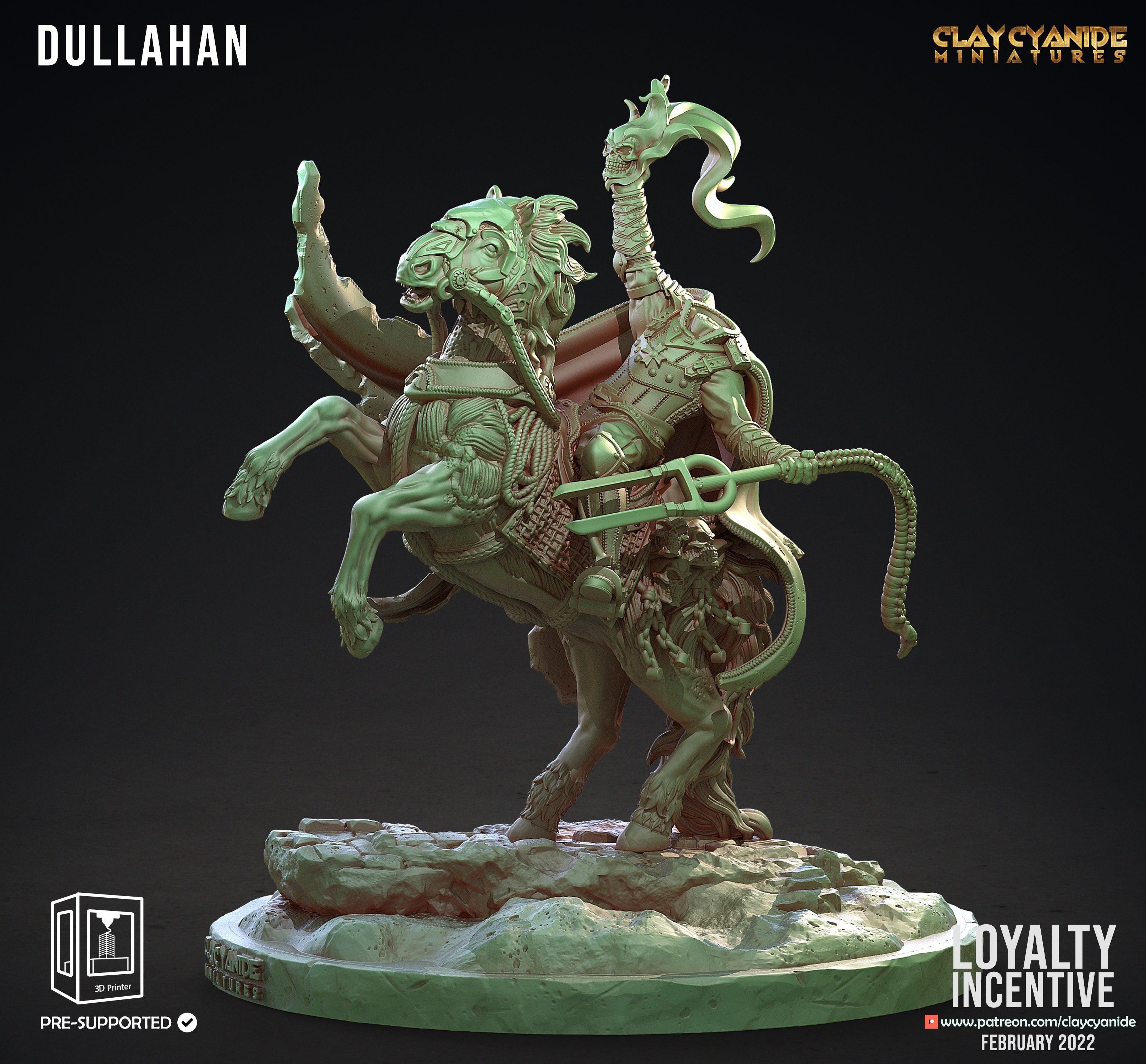 3D Printed Clay Cyanide Dullahan Renders 28 32 mm D&D (Online Only)