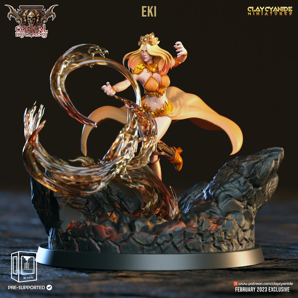 3D Printed Clay Cyanide Eki Euskal Mythology 28 32 mm D&D (Online Only)