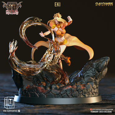 3D Printed Clay Cyanide Eki Euskal Mythology 28 32 mm D&D (Online Only)