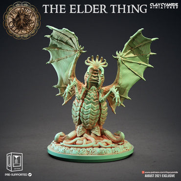3D Printed Clay Cyanide Elder Thing Great Old Gods Ragnarok D&D (Online Only)