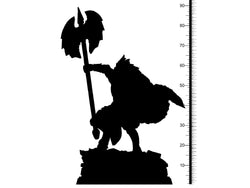 3D Printed Clay Cyanide Epic of Gilgamesh Set Enkidu 28 32 mm D&D (Online Only)