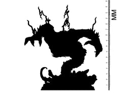 3D Printed Clay Cyanide Epic of Gilgamesh Set Enlil 28 32 mm D&D (Online Only)