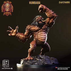 3D Printed Clay Cyanide Epic of Gilgamesh Set Humbaba 28 32 mm D&D (Online Only)
