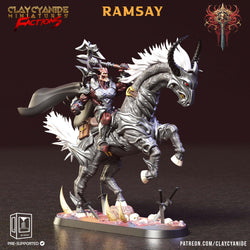 3D Printed Clay Cyanide Faction Dreadblood Ravegers Rendered Images Promo Renders 28 32 mm D&D (Online Only)