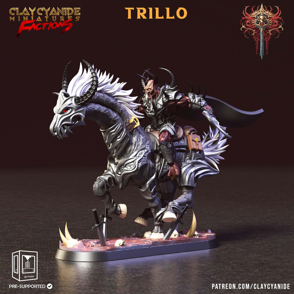 3D Printed Clay Cyanide Faction Dreadblood Ravegers Rendered Images Promo Renders 28 32 mm D&D (Online Only)