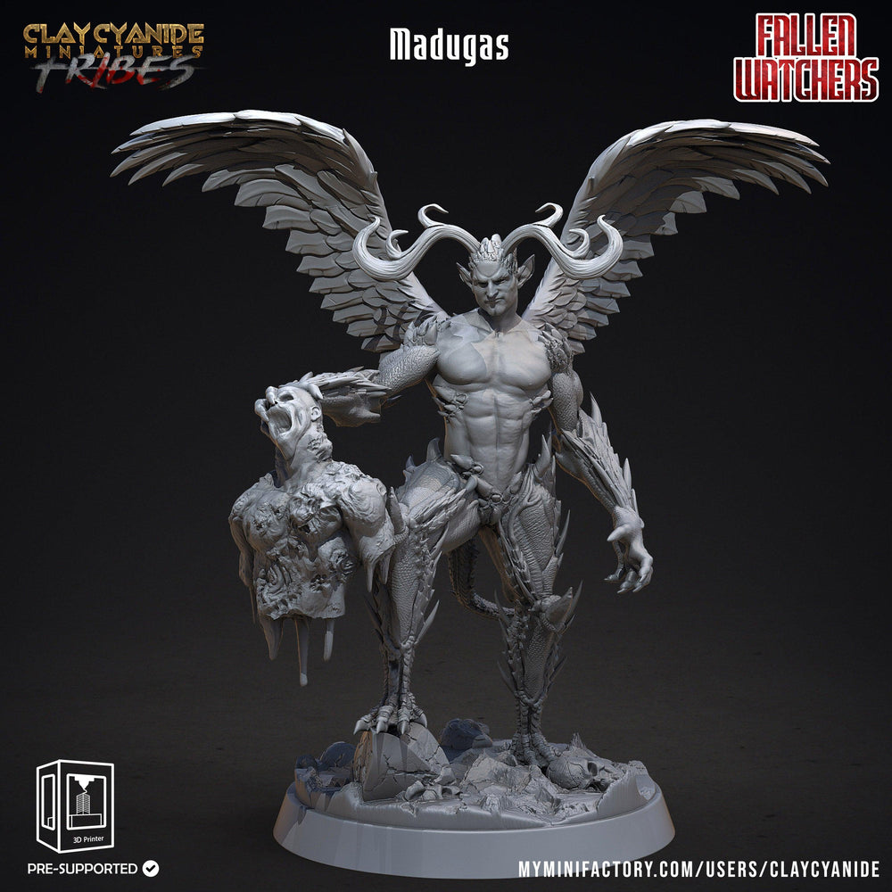 3D Printed Clay Cyanide Fallen Watchers Factions Tribes Ragnarok D&D (Online Only)