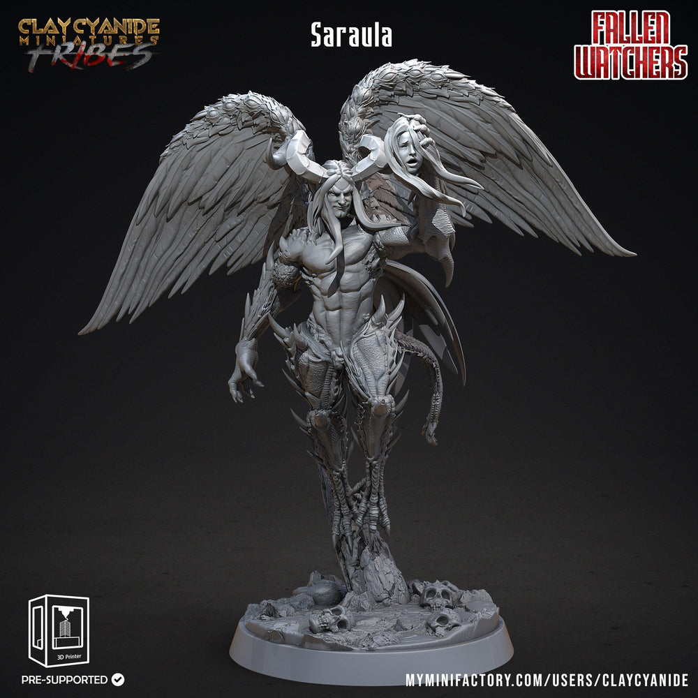 3D Printed Clay Cyanide Fallen Watchers Factions Tribes Ragnarok D&D (Online Only)
