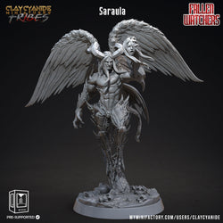 3D Printed Clay Cyanide Fallen Watchers Factions Tribes Ragnarok D&D (Online Only)