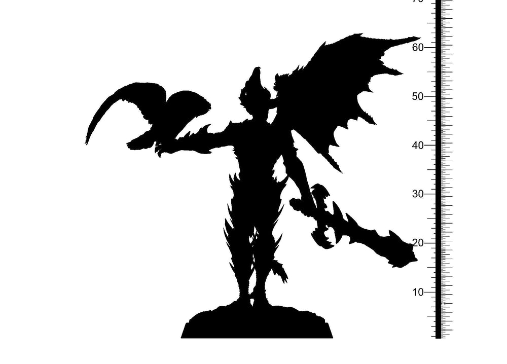 3D Printed Clay Cyanide Fallen Watchers Factions Tribes Ragnarok D&D (Online Only)