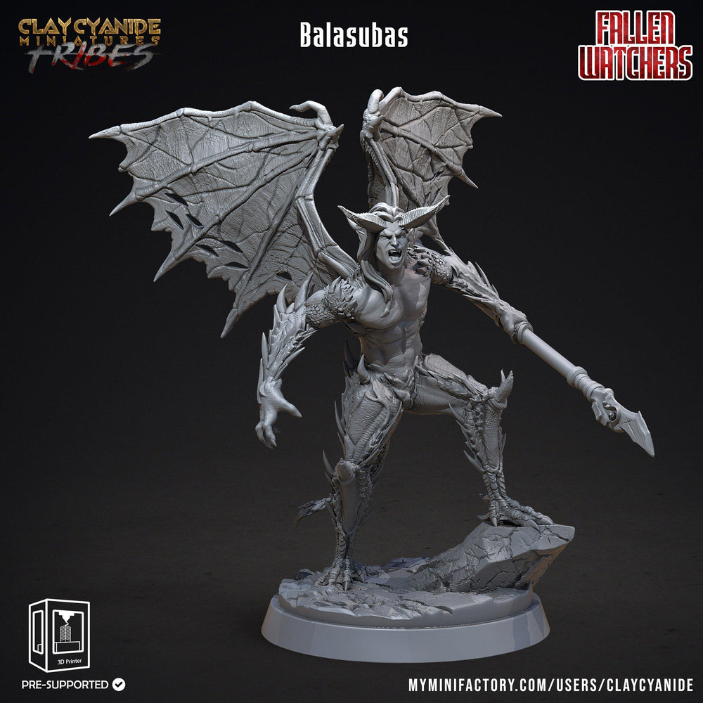 3D Printed Clay Cyanide Fallen Watchers Factions Tribes Ragnarok D&D (Online Only)