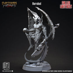 3D Printed Clay Cyanide Fallen Watchers Factions Tribes Ragnarok D&D (Online Only)